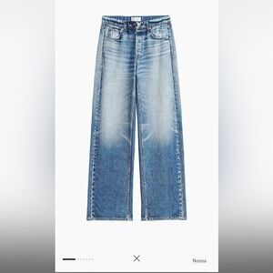 rag‎ & bone Miramar wide-leg sweat pant jeans